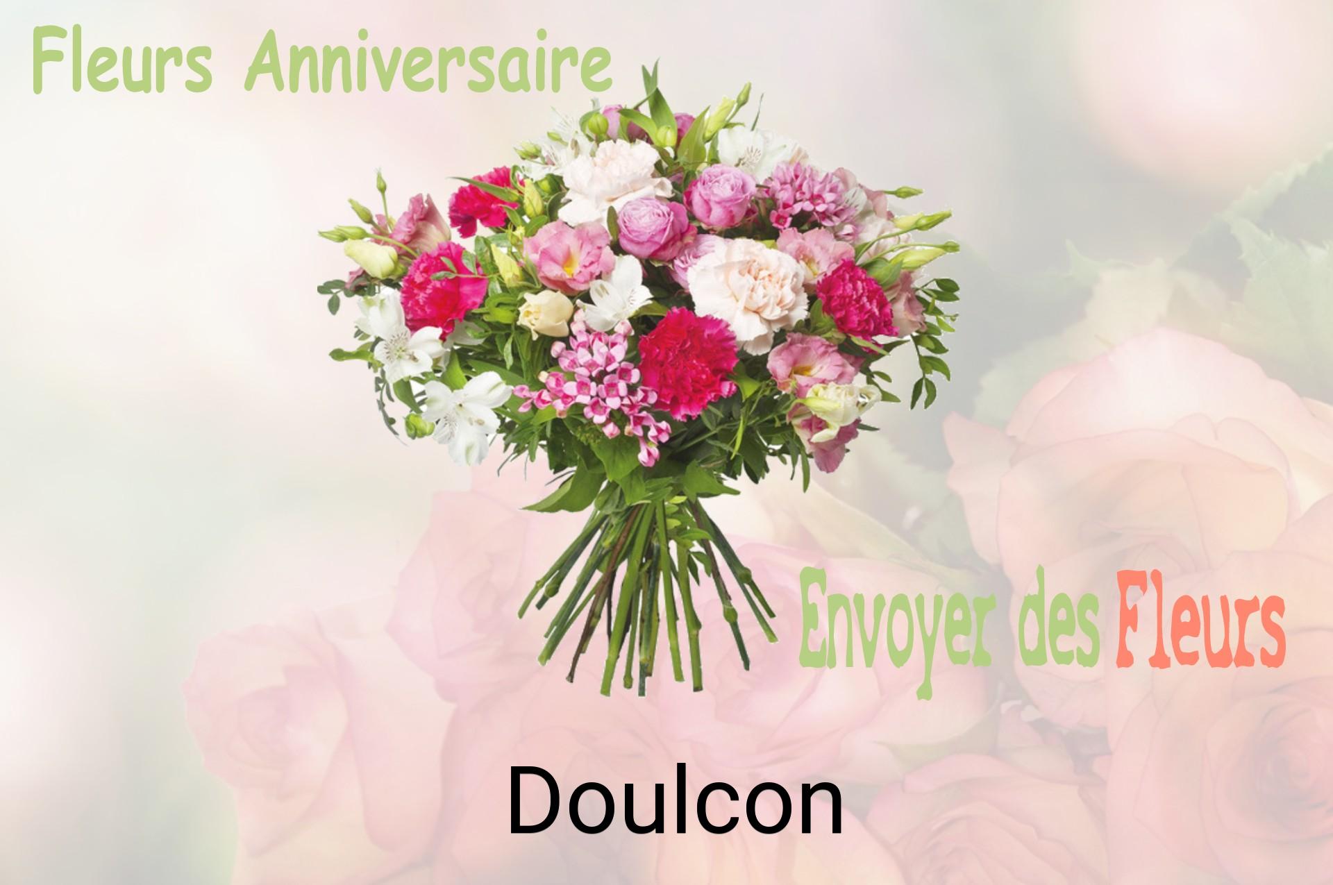 Bouquet de fleurs d’anniversaire livré à Doulcon