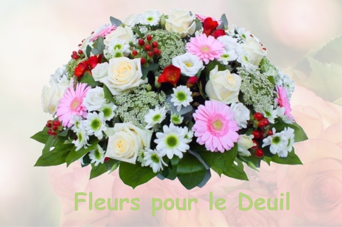fleurs deuil DOULCON